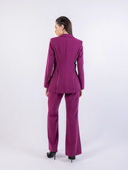 Silver Embellished Blazer\ رزيلب نيزم نوللاب يضفلا