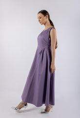 سترة قصيرة فستان ماكسي سادة\قصيوع السترة فستان ماكسي سادة