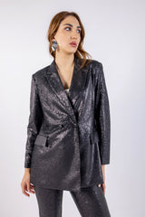 Sequin Embellished Blazer
