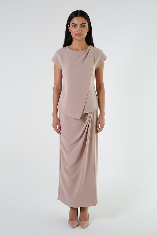 تنورة ميدي بعقدة درابيه