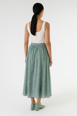 Flowy High-Waist Midi Skirt - Montania Shop