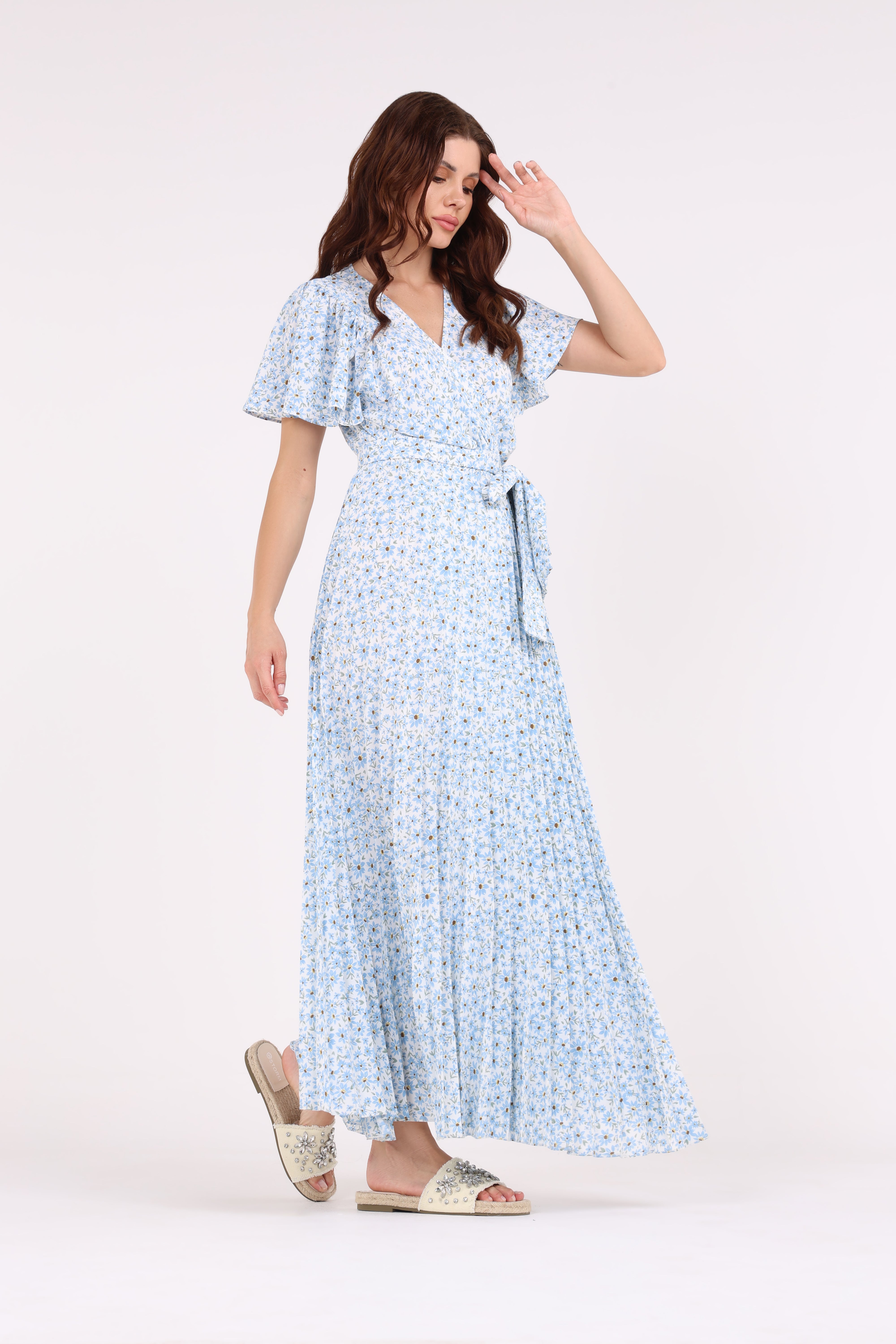 2343005-Maxi Dress - Montania Shop