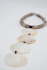 Elegant Layered Shell Pendant Necklace