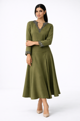 The Elara Flow Midi Skirt - Montania Shop