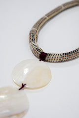 Elegant Layered Shell Pendant Necklace