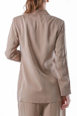 2303201-Double Breasted Casual Blazer - Montania Shop