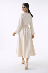 The Elara Flow Midi Skirt - Montania Shop