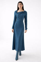 Asymmetric Embellished Blouse