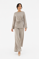 Fluid Wide-Leg Pants
