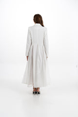 فستان بليزر طويل بتصميم رسمي أنيق