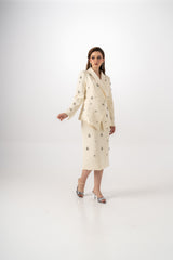 Embellished Crystal Detail Blazer