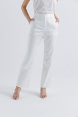 Elegant High-Waist Flared Pants
