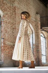 Ivory Handcrafted Panel Dress