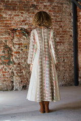 Ivory Handcrafted Panel Dress