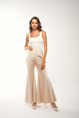 ✨ High-Waisted Flowy Wide-Leg Pants ✨ Elegance in Motion for Sophisticated Styling