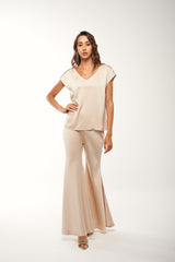 ✨ High-Waisted Flowy Wide-Leg Pants ✨ Elegance in Motion for Sophisticated Styling