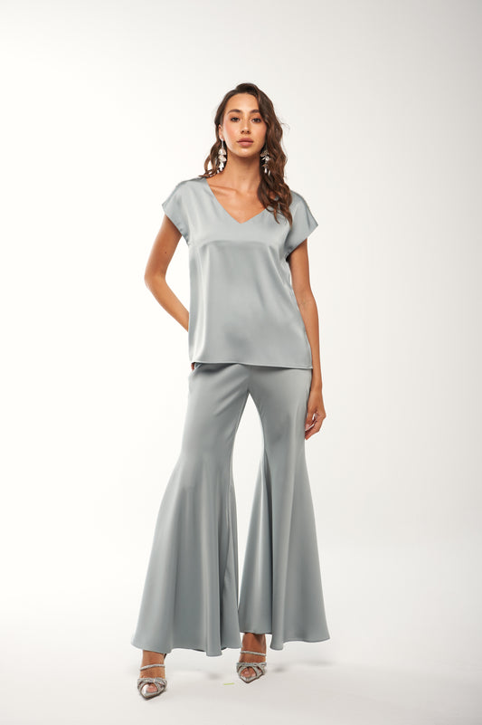 ✨ High-Waisted Flowy Wide-Leg Pants ✨ Elegance in Motion for Sophisticated Styling