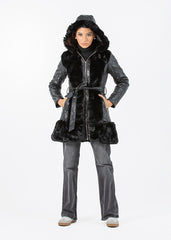 2322003-Faux Fur Jacket - Montania Shop