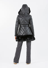 2322003-Faux Fur Jacket - Montania Shop