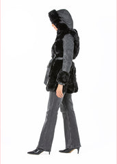 2322004-Faux Fur Jacket - Montania Shop
