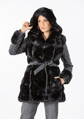2322004-Faux Fur Jacket - Montania Shop