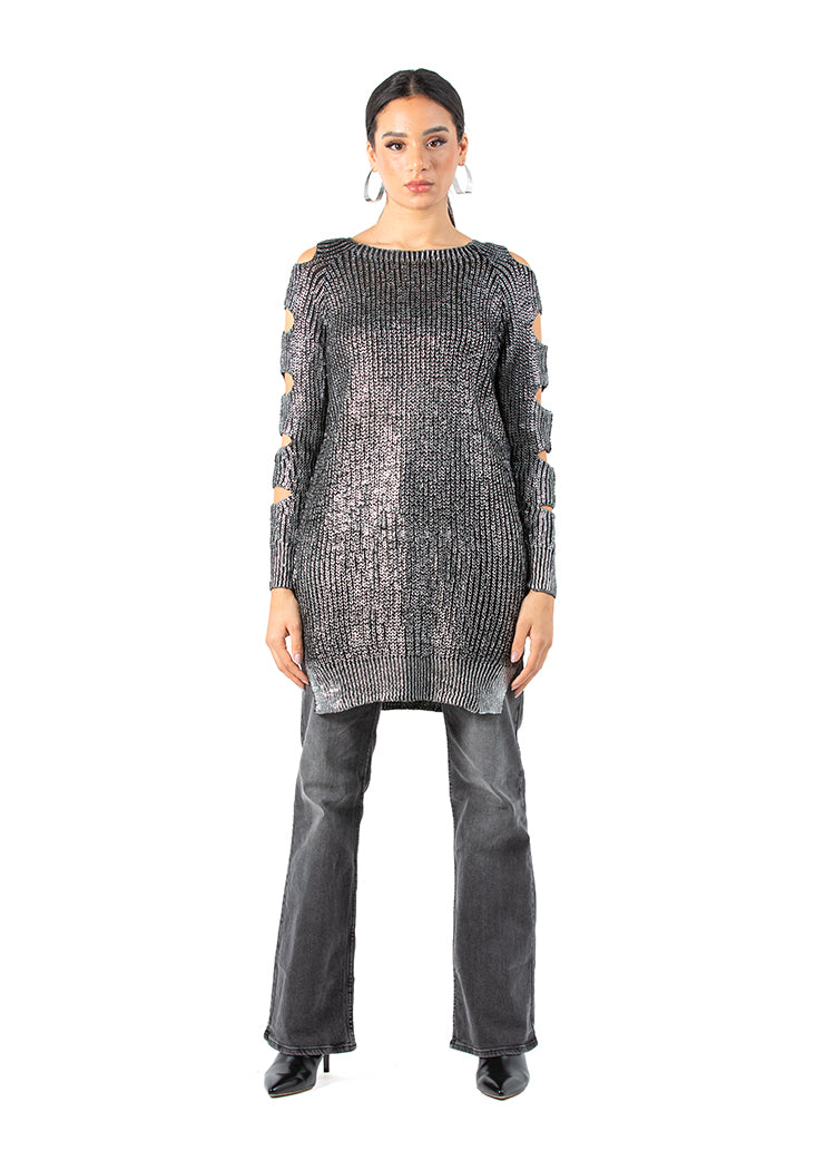 2326016-Long Blouse - Montania Shop