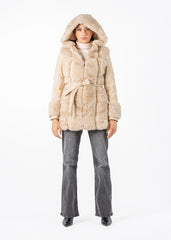 2322004-Faux Fur Jacket - Montania Shop