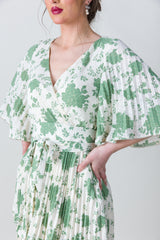 2205073- Floral Wrap Blouse - Montania Shop
