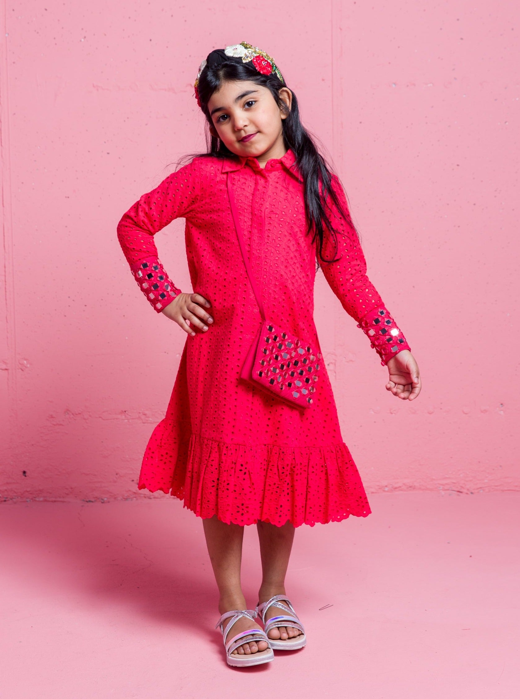 2336015-Girls Dress - Montania Shop