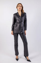 Sequin Embellished Blazer