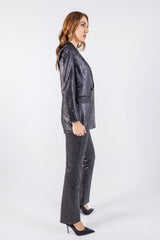 Sequin Embellished Blazer