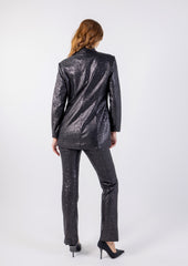 Sequin Embellished Blazer