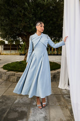 Embellished Cropped Overlay Jacket - Montania Shop