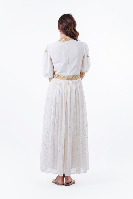 metallic embroidered maxi dress Imelda Metallic Embroidered Maxi Dress by Ramy Brook