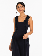 Elara Embellished Maxi Dress
