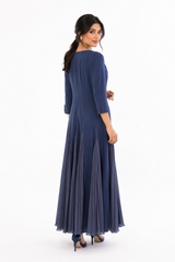 Noor Al Layali Embellished Pleated Maxi Dress