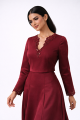 The Amara Embellished Crop Top - Montania Shop