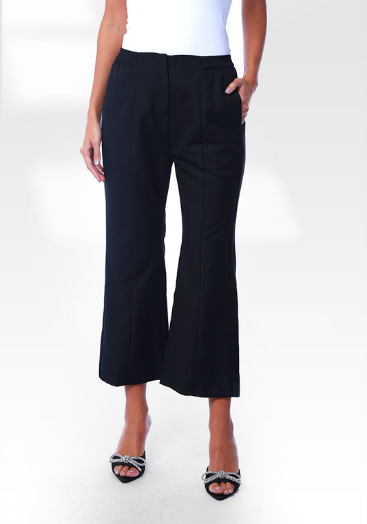 2304001- Straight Cut Pants - Montania Shop